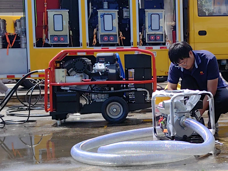 Jianghe Iwwerschwemmungspräventiounsprodukter lancéiert High-Reliability Generator Set fir Noutkraaft an Iwwerschwemmungsszenarien