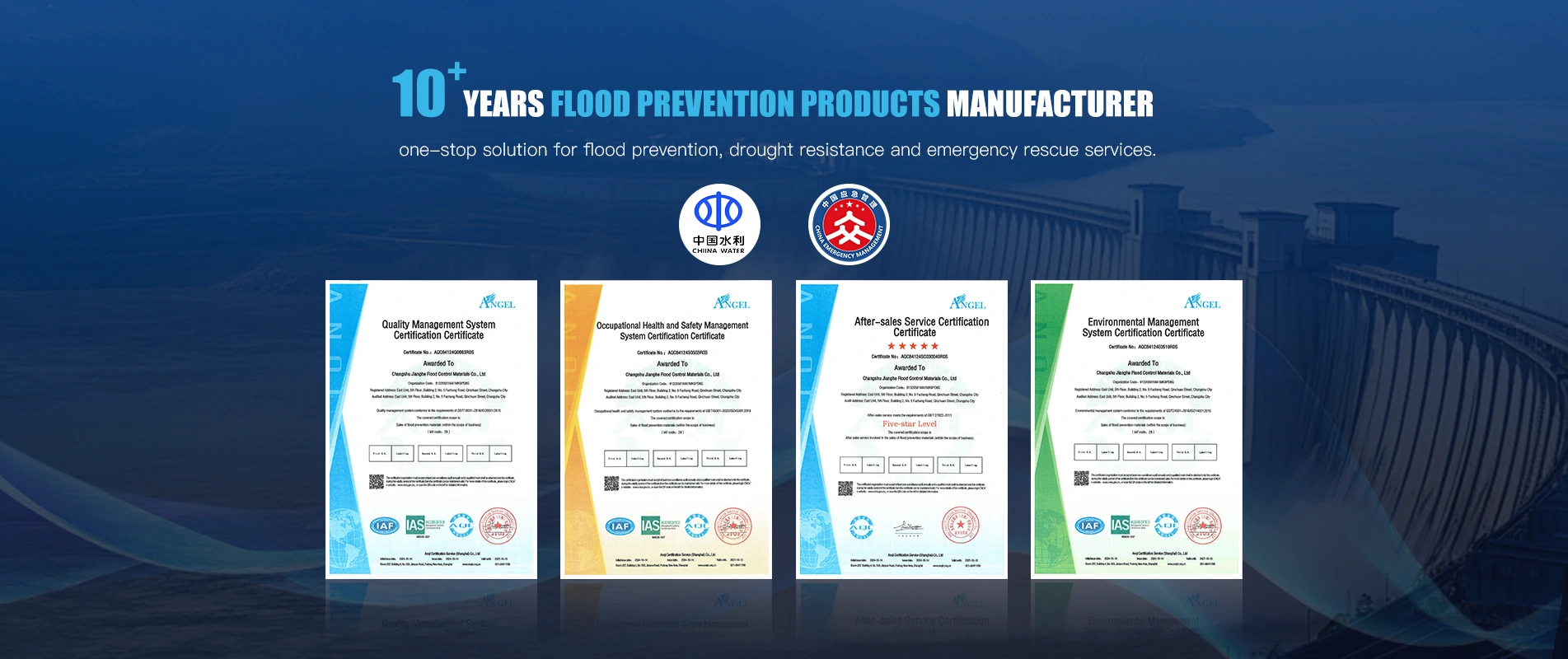ISO 9001 an ISO 14001 Zertifikater