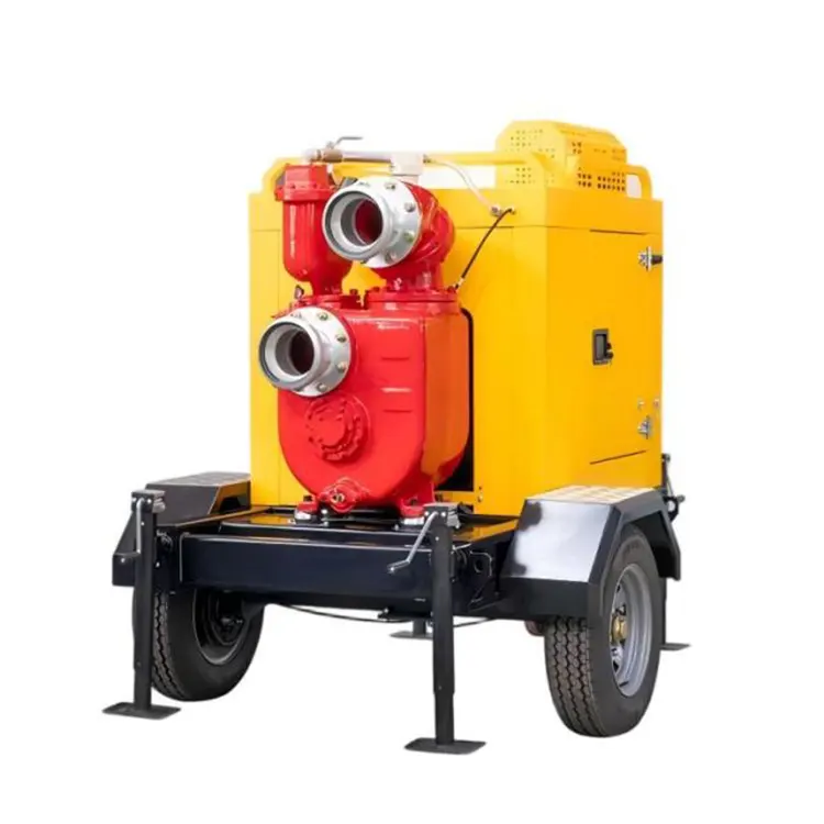 QZ Serie Self-priming Diesel Engine Waasser Pompel Eenheet