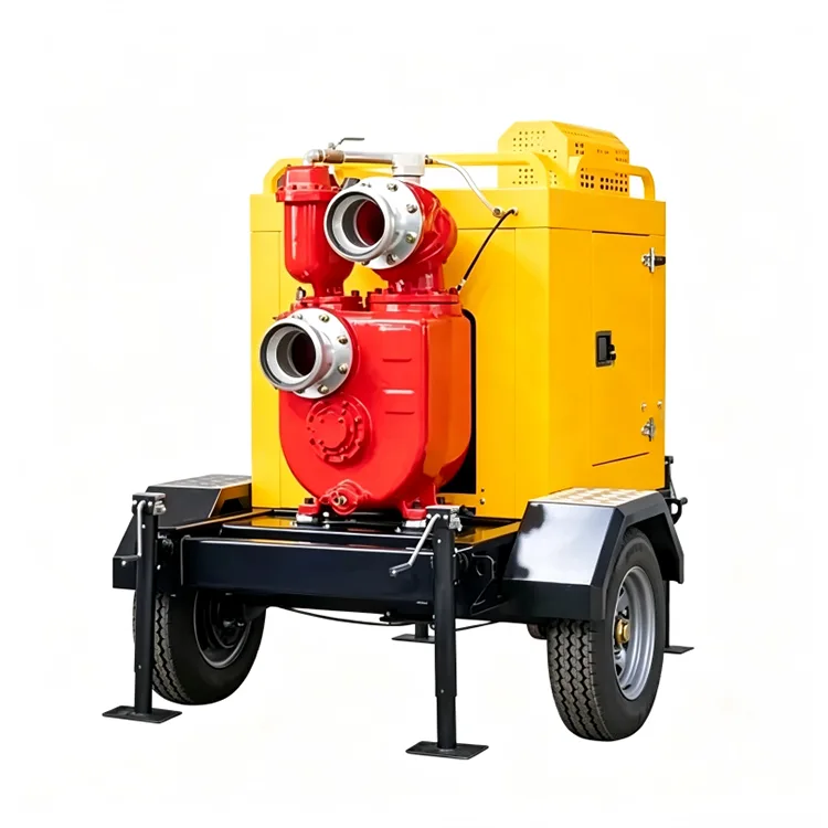 QZ Serie Self-priming Diesel Engine Waasser Pompel Eenheet